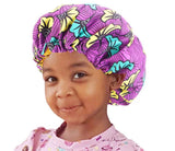 Princess Adjustable Satin Lined Bonnet (Purple)