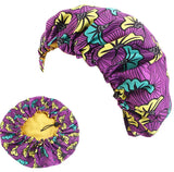 Princess Adjustable Satin Lined Bonnet (Purple)