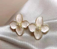 Hibiscus Flower Earrings