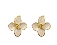 Hibiscus Flower Earrings
