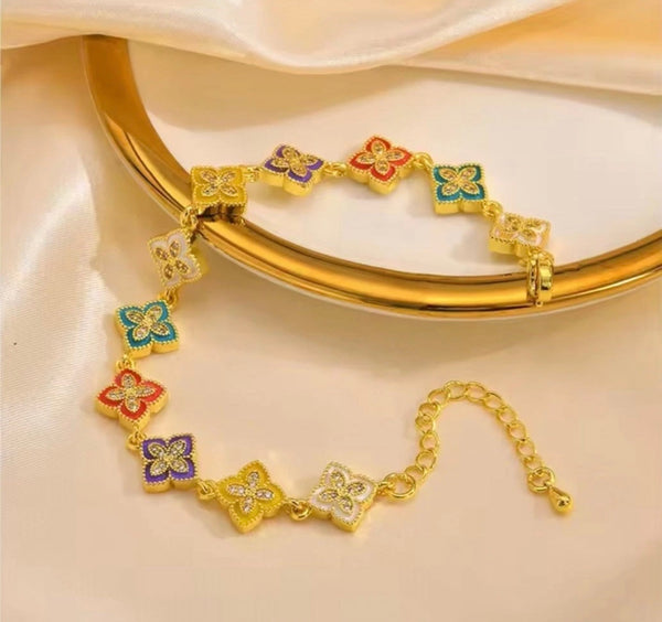 Color Me Flower Bracelet
