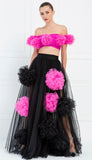 Flower Tulle Skirt