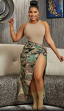 Camo Skirt Set