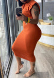 Crop Me Skirt Set