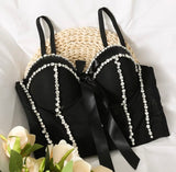 Rhinestone Bustier