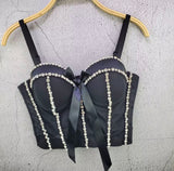 Rhinestone Bustier